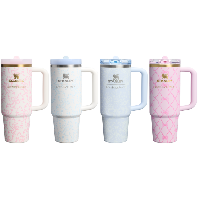 Stanley 1913 x LoveShackFancy Holiday The Quencher ProTour Set 4-pack - Classic Active Ready Set